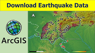 How to Download Earthquake data| USGS Earthquake| ArcGIS| ArcMap| CSV Format
