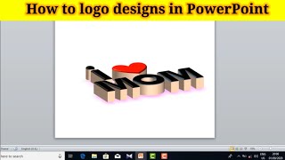 How to logo designs in PowerPoint #PowerPoint #logodesigns #youtube  @technicalimran22