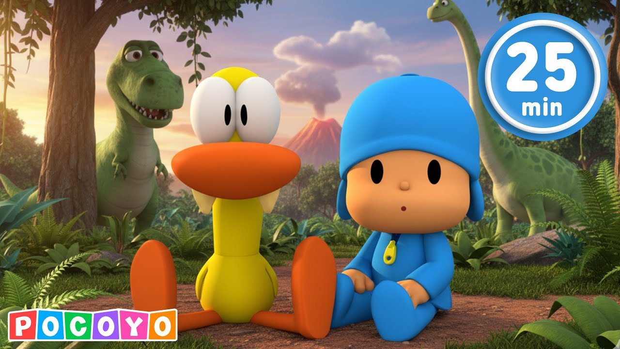🦖 Il DINO-BOX di Pocoyo! Sentite il loro ruggito! | Pocoyo 🇮🇹 Italiano | Cartoni Animati