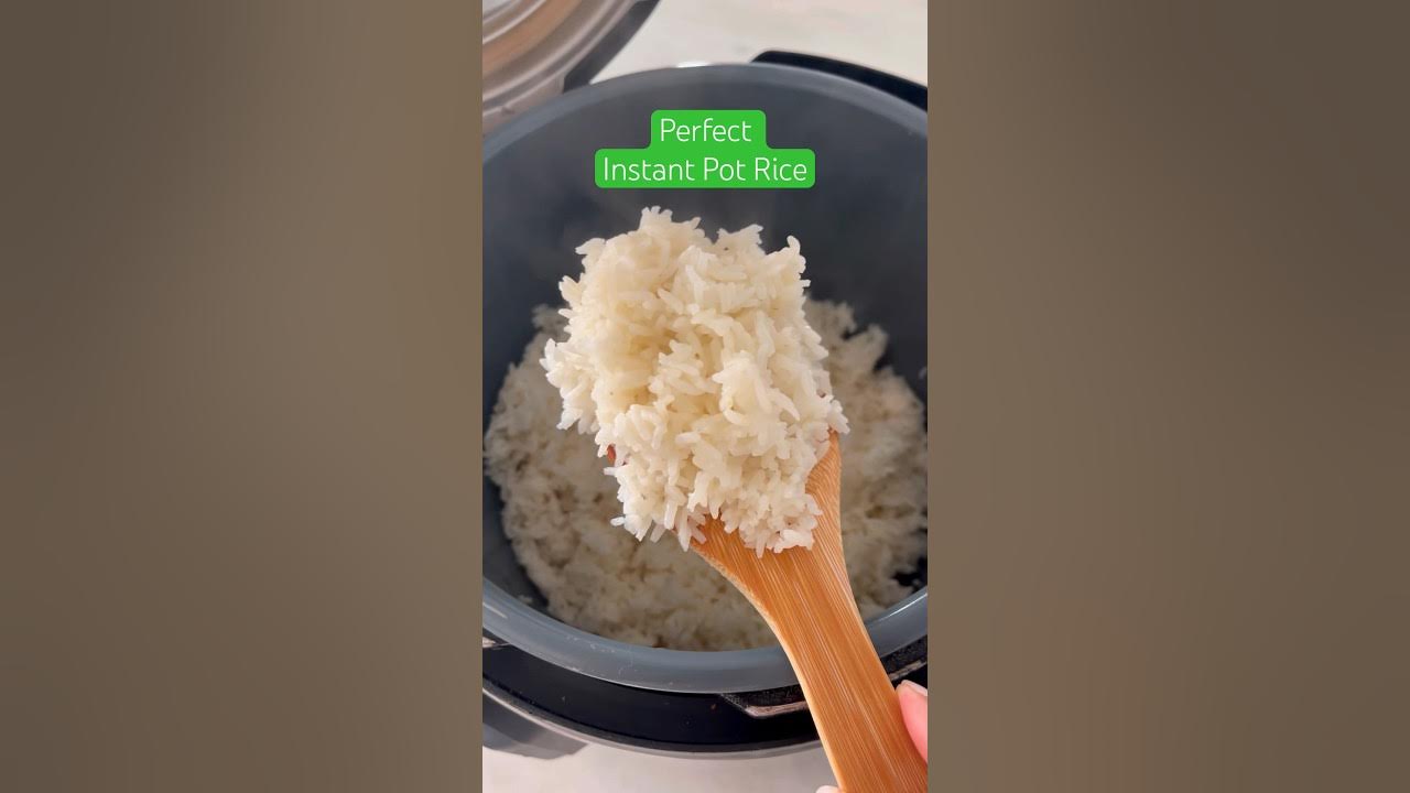 Perfect Instant Pot Rice Recipe (White, Brown & Wild Rice)