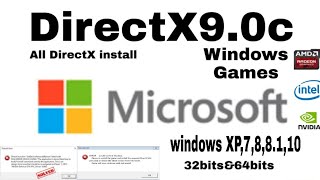 directx9.0c for windows 7,8,8.1,10 screenshot 2