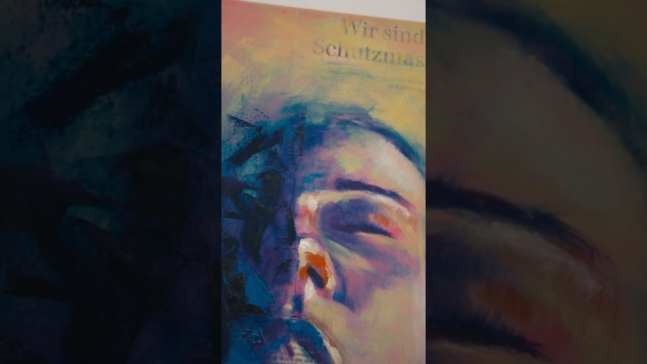 Newspaper Collage of COVID Times, Alicia Roman - Artists of Berlin | Episode 08 