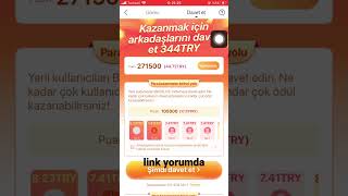 Bedava Para Kazanma Günde 344 Tl Davet Et Para Kazan Çok Basi̇t Uygulama Li̇nki̇ Yorumda