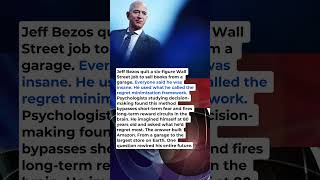 Jeff Bezos Made a "Regret Equation" — Science Says It Rewires Decisions