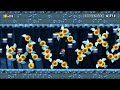 【Super Mario Maker】クリア率0.02%(2/7281)鬼畜バリューパックコースに挑戦 【マリオメーカー】