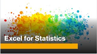 Excel for Statistics - Video 8 - Finding Binomial Probabilities