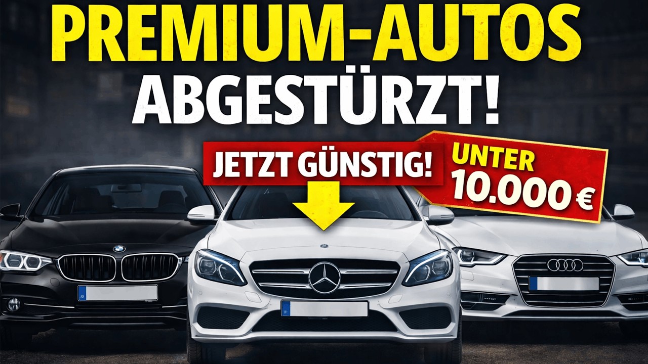 Preis fällt – Qualität bleibt  Diese 10 Autos sind echte Schnäppchen!