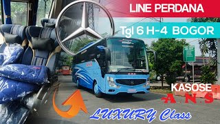 Bus Baru ANS Luxury class | Tarif RP 1.150.000Line perdana H-4  Tgl 06-04-2024 .