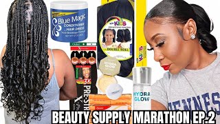 Beauty Supply Store Marathon Ep.2 | Beauty On A Budget 2025