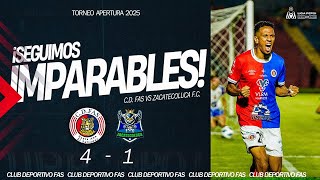Download Lagu ¡Seguimos IMPARABLES! | FAS 4 -1 Zacatecoluca | Jornada 6 - Apertura 2025 MP3