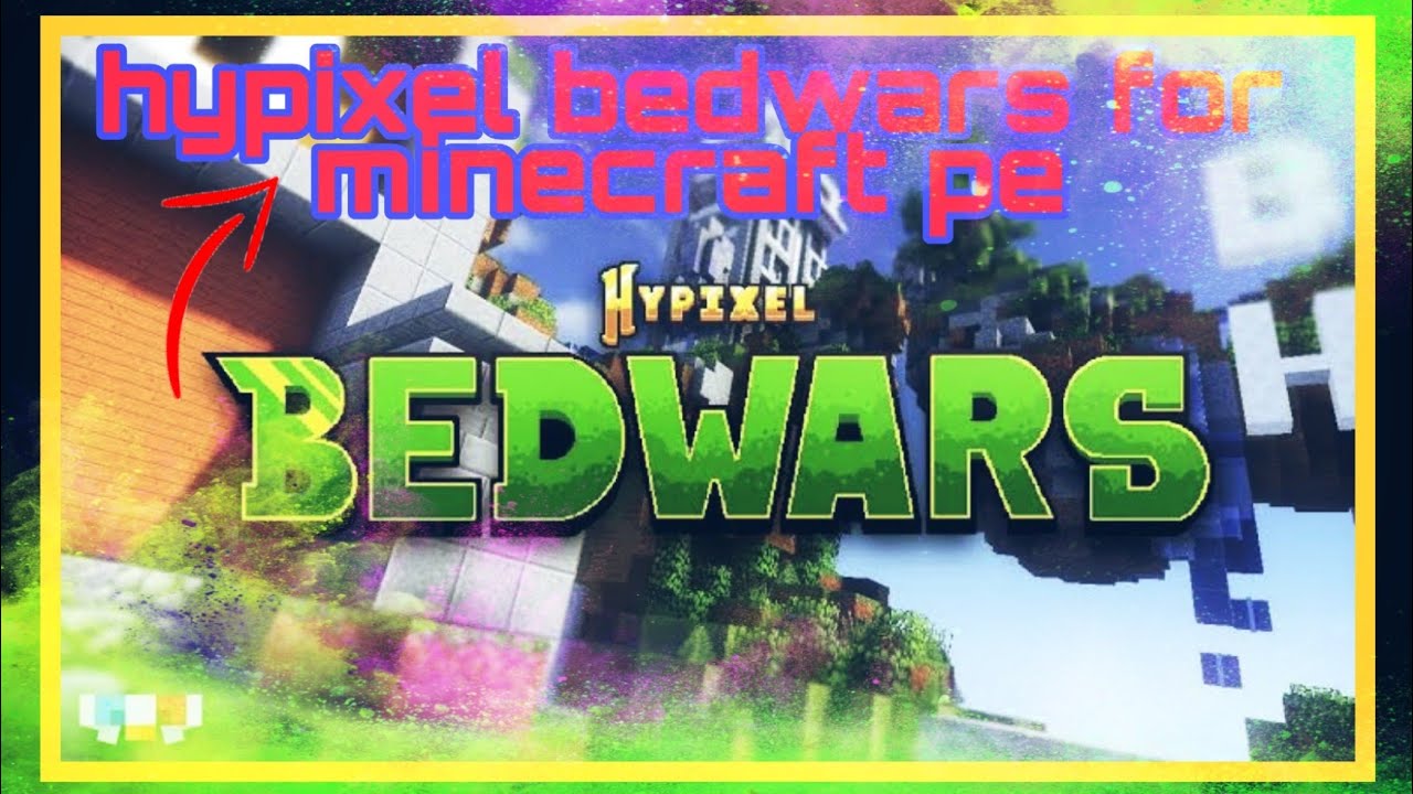 how to play hypixel bedwars in Minecraft pe | hypixel for mcpe ...