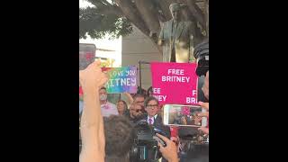 Britney Supporters Cheer on Spears's Attorney After Father Suspended From Her Conservatorship Details