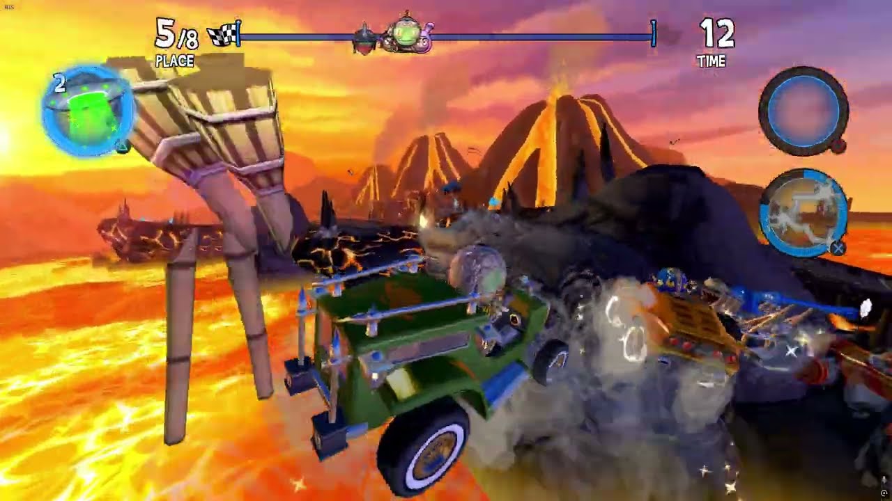 Bezorp + Spookster Combo DOMINATES the Track!  BBR2 Intense Race