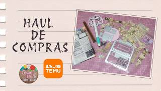 NUEVO HAUL DE COMPRAS EN TEMU - #scrapbooking #manualidades #hauldecompras