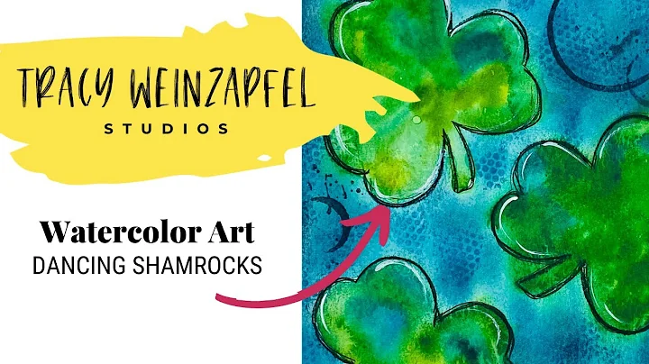 Shamrocks (Watercolor Art Tutorial)