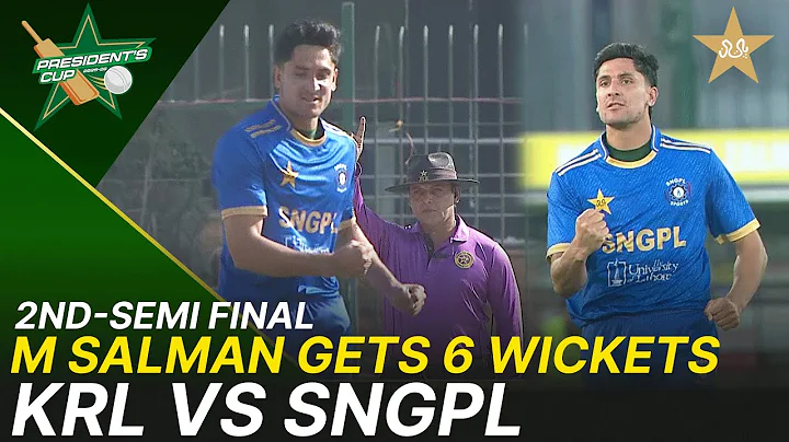 Six-For Sensation! Mohammad Salman 🎯| KRL vs SNGPL | President's Cup Grade I SF-2 | NBS | M2V1K