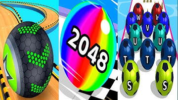 Going Balls | Ball Run 2048 | AZ Run - MAX Level Gameplay Walkthrough (Android iOS)