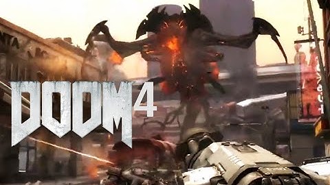 DOOM 4 - 2 Minutes of PROTOTYPE and REAL-TIME GAMEPLAY