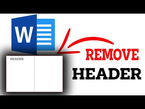 How To Remove Header From Second Page In Word