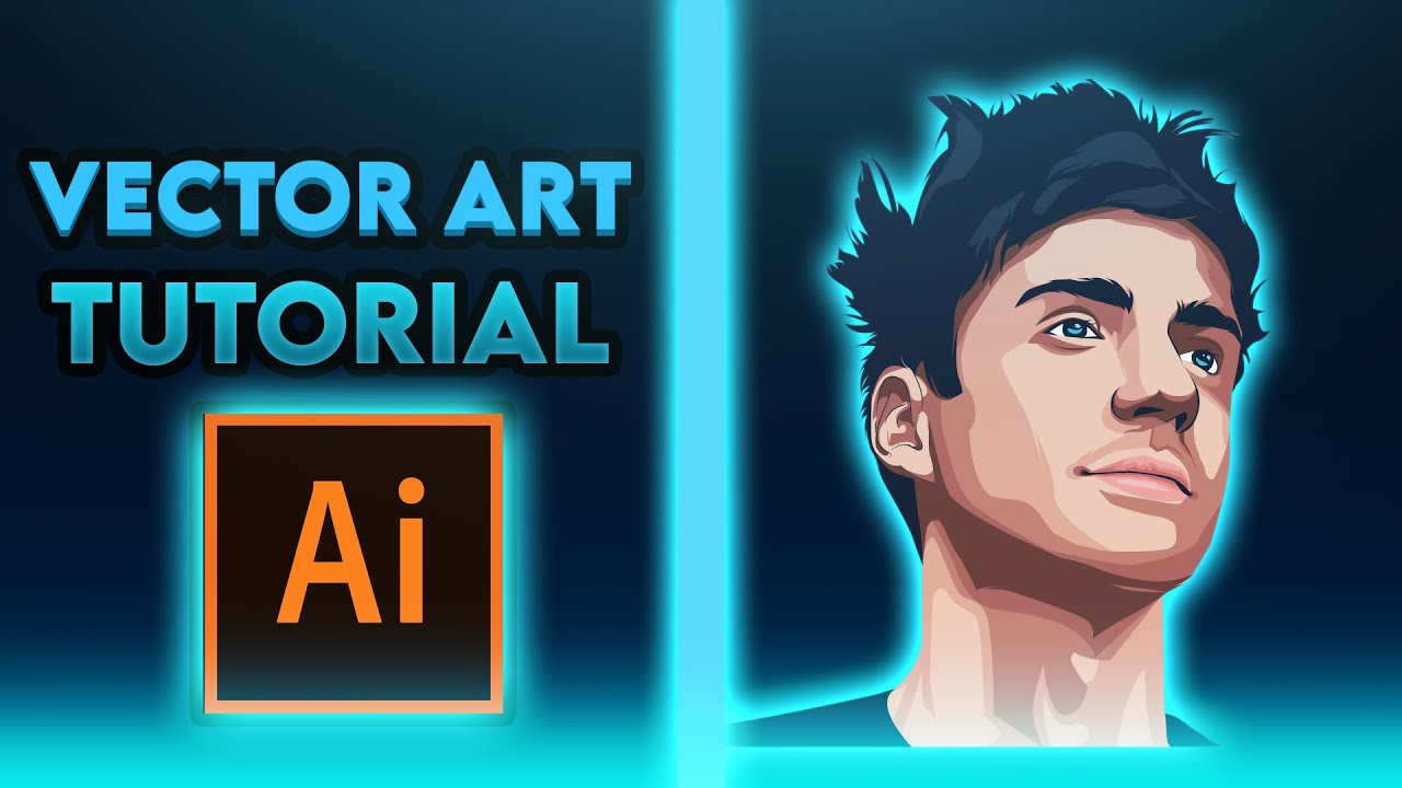 VECTOR ART TUTORIAL I In Adobe Illustrator CC 2019 - YouTube