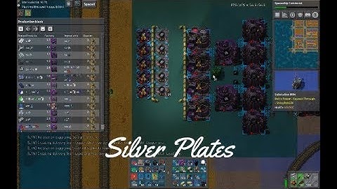 Factorio Sea Block - EP 31 - Astrometrics, Protection Field, Bio Processors, Silver