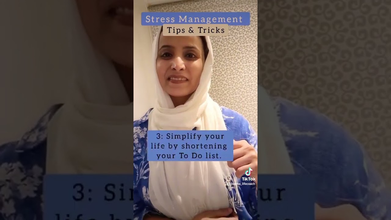 Top Tips to manage your Stress. 