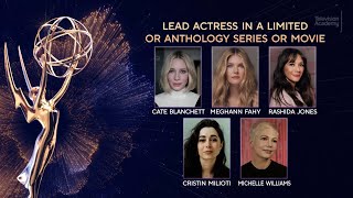 77th Emmy Nominations: Lead Actress In A Limited or Anthology Series or Movie