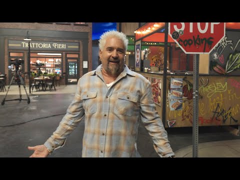 Guy Fieri's Flavortown Food Fight Tour Food Network's WILD New Set