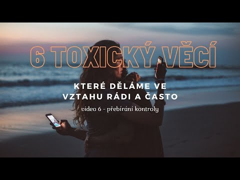 Video: Kontrola Ve Vztazích