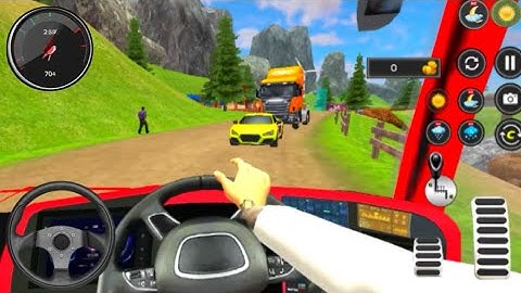 Offroad Bus Driving Simulator 3D | Mountain Bus Simulator Game | Bus Driving Game Android