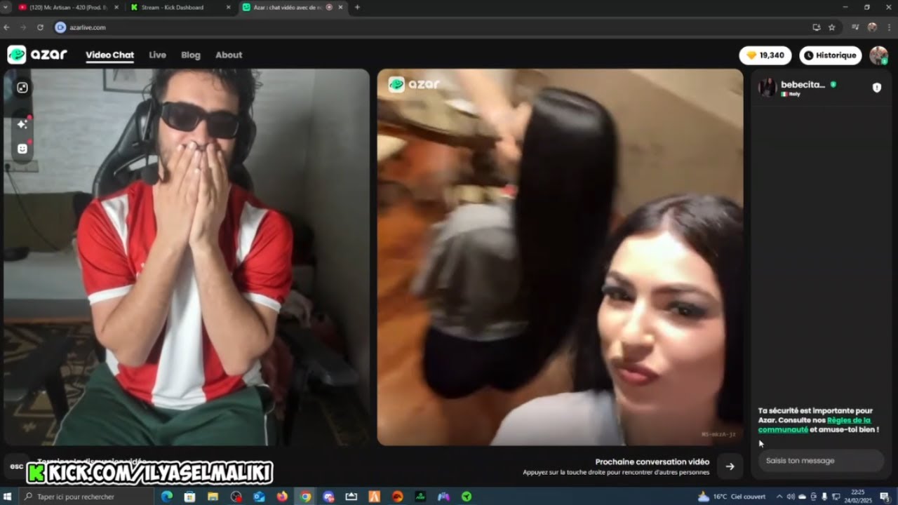 ilyas el maliki azar  | الياس المالكي  تتيزة من كوبا ف ايطاليا كتعرفو بغات تجي عندو