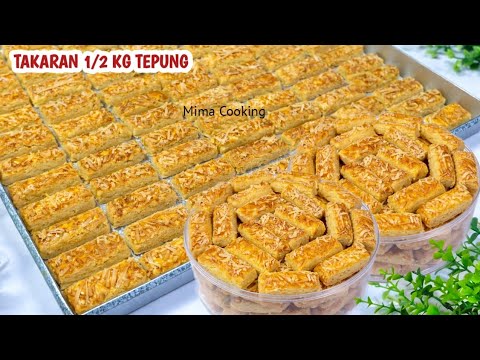 Resep Kastengel Terigu Setengah Kilo