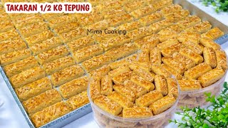 RESEP KASTENGEL 1/2 KG TEPUNG TERIGU | KUE KERING LEBARAN TERBARU 2026