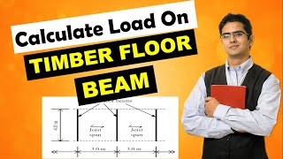 How to Calculate DESIGN LOAD on timber floor beam - Accordance with Eurocode - Easy way
