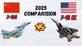 J-10c Vs F-15 Ex Specifications Comparison