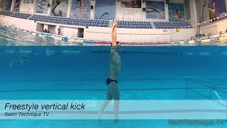 Freestyle Swimming Drill - Vertical kick