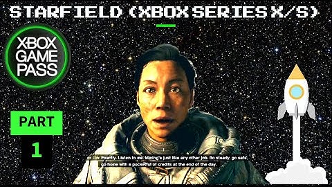 STARFIELD Walkthrough Gameplay Part 1 - INTRO (FULL GAME)