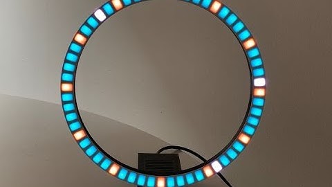 RGB Led clock ESP8266 based