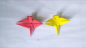 Cách gấp con chuồn chuồn giấy | Fold Dragonfly paper
