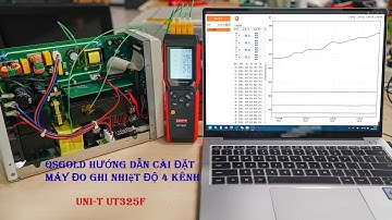 Máy đo ghi nhiệt độ tiếp xúc 4 kênh Uni-T UT325F