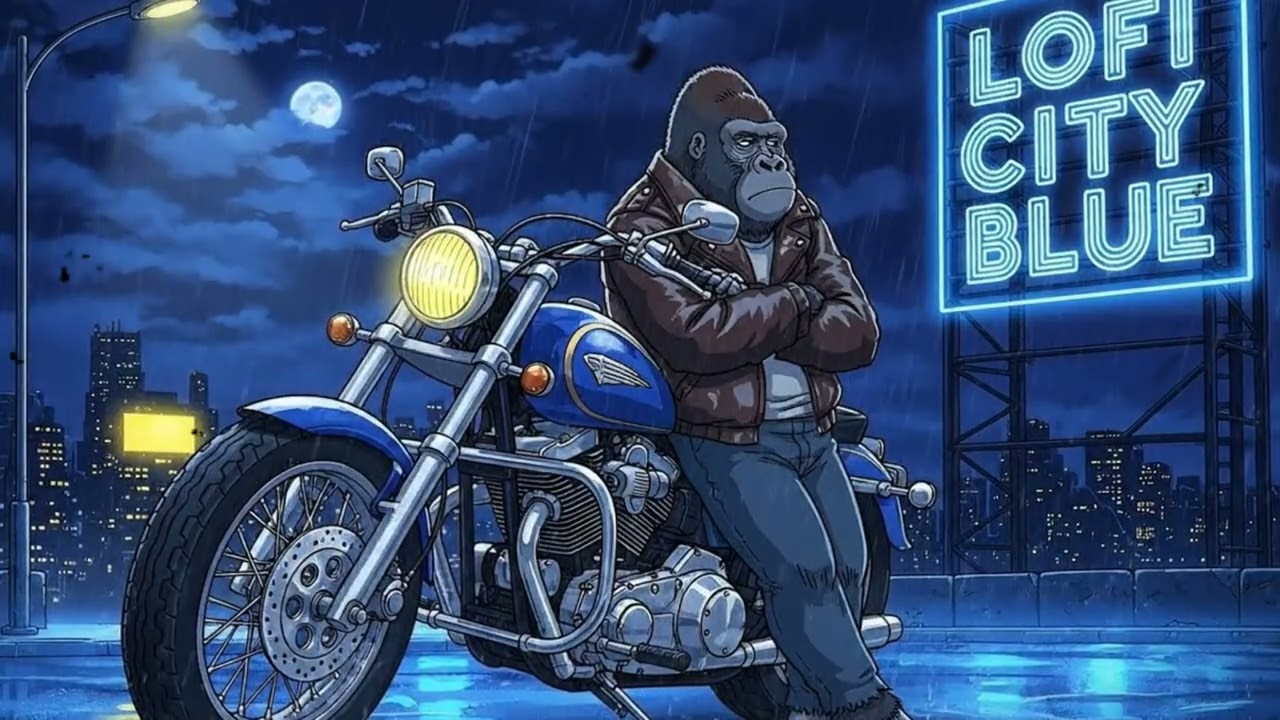 Lofi City Blue: Jazz & Blues for Introspective Nights |  Grooves for Relaxing & The City