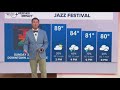 Jacksonville Jazz Fest Sunday forecast & tracking scattered storms