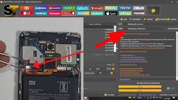 MI Note 4 Flashing  by unlook tools. 2023