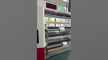 High speed slitting machine Ldpe material,25mic thickness rewinder