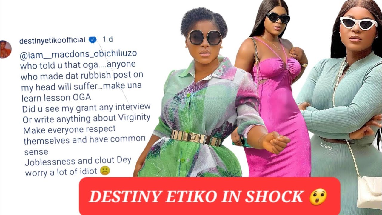 Destiny Etiko SHOCKED by Outrage from Fans Over Virginal Status -- What