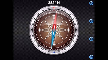 gyro compass | how to switch between magnetic and geographic north?