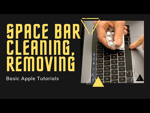Video: Kā Mac datorā novērst iestrēgušu atstarpes taustiņu?