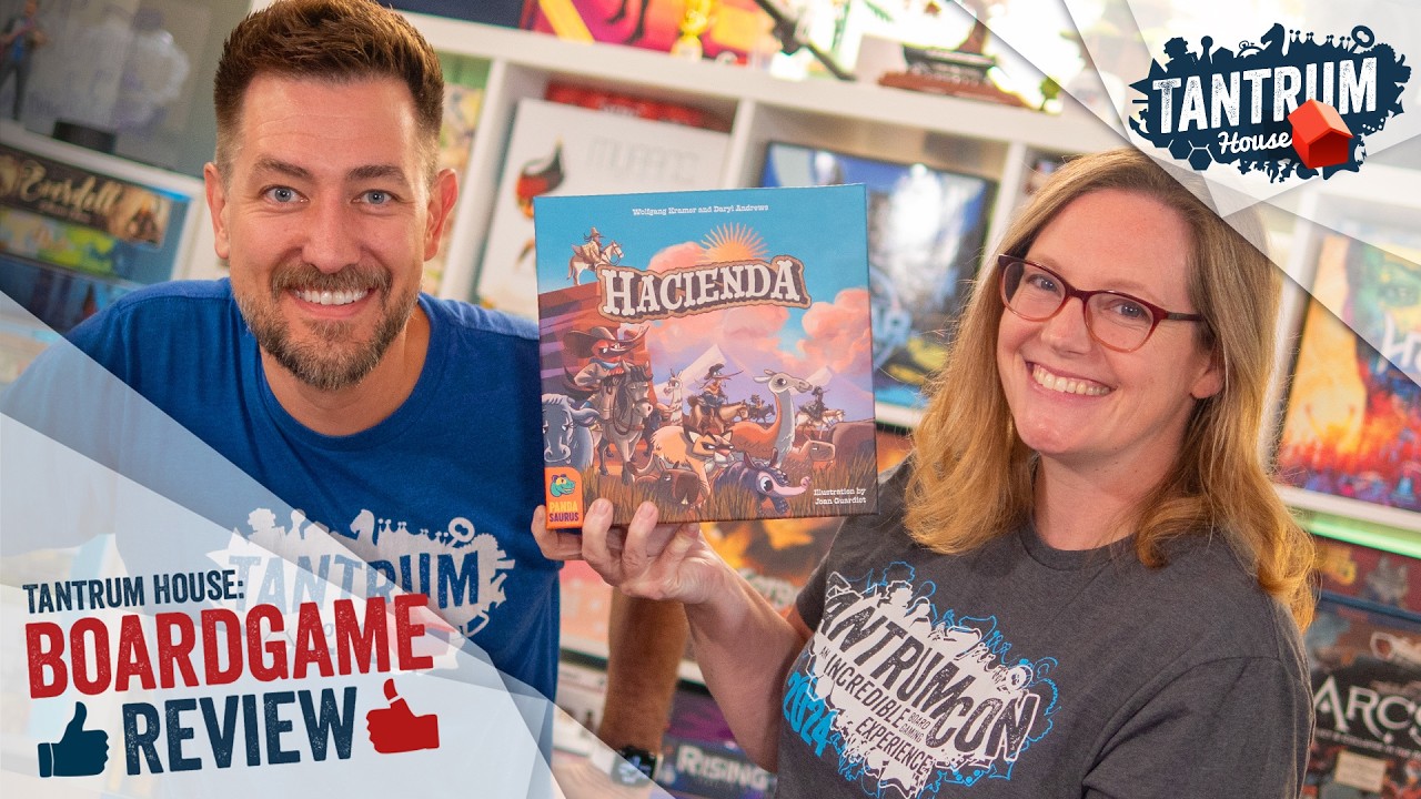 Hacienda Board Game Review | A Classic Tile-Laying Game Gets a Fresh Update