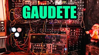 GAUDETE 16th Century Carol On Analog Synthesizers