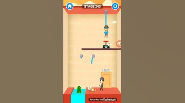 Stage-243 resque cut rope puzzle #shorts